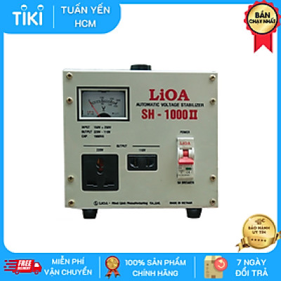 Ổn áp 1 pha LiOA SH-1000 II - Hàng Chính Hãng