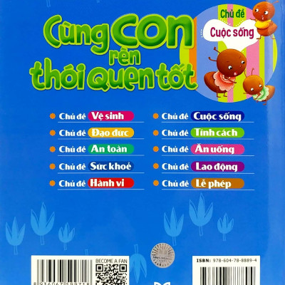 Cùng Con Rèn Thói Quen Tốt - Chủ Đề: Cuộc Sống (Tái Bản 2018)