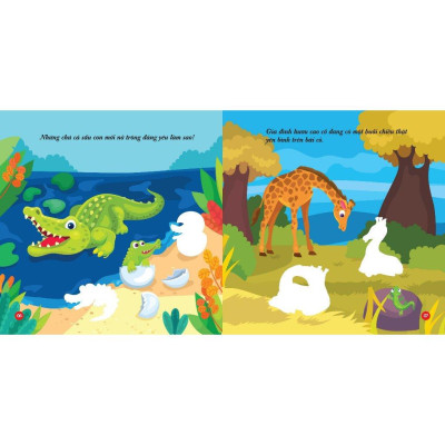 Sách - Bóc dán hình Động vật đáng yêu - Animal Stickers Tập 1 (VT) mk