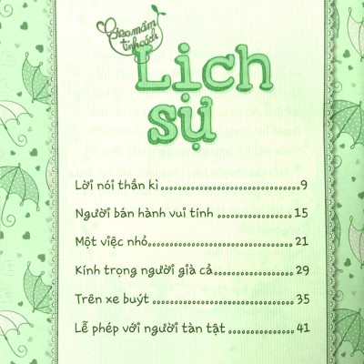 Gieo Mầm Tính Cách – Lịch Sự ( Tái Bản )