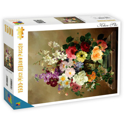 Khoe Sắc - Bộ Tranh Ghép Hình Minh Châu 1500 Mảnh Kích Thước 60x80cm