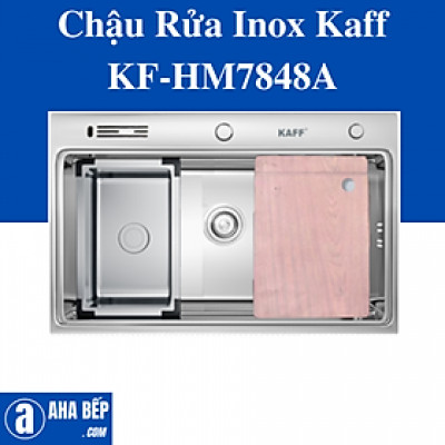 CHẬU RỬA INOX KAFF KF-HM7848A. Hàng Chính Hãng