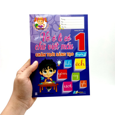 Vở Ô Li Có Chữ Viết Mẫu 1 - Quyển 2 (Chân Trời Sáng Tạo)