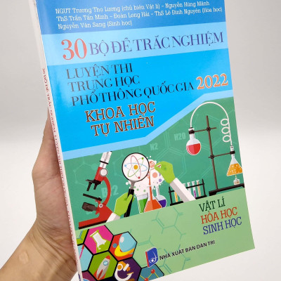 30 Bộ Đề Trắc Nghiệm - Luyện Thi THPT Quốc Gia 2022: - Vật Lí - Hóa Học - Sinh Học