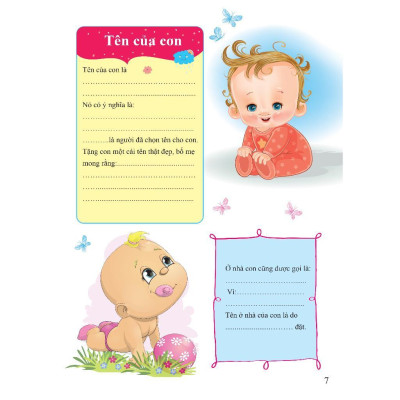 Sách - Nhật Ký 5 Năm Đầu Đời Của Bé - Bìa Cứng - Minh Thắng