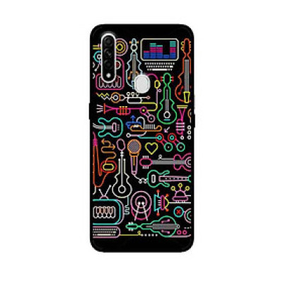 Ốp Lưng in cho Oppo A31 Mẫu Màu Sắc 3 - Hàng Chính Hãng