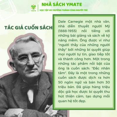 Sách- Đắc Nhân Tâm -Nghệ Thuật Ứng Xử Và Thu Phục Lòng Người Phiên Bản Đọc Nhanh Nhớ Lâu - YMATE
