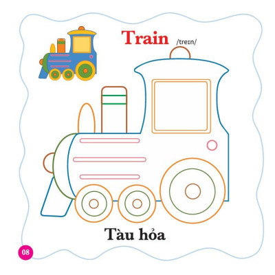 Sách - Bé Tô Màu Thế Giới Xung Quanh - Phương Tiện Giao Thông - Việt Thư
