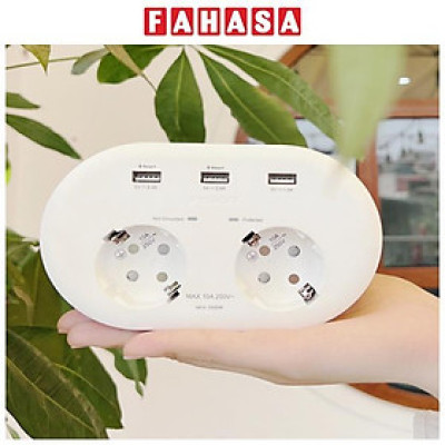 Ổ Cắm Điện Thông Minh 2 Ổ Cắm AC - Pisen EU23