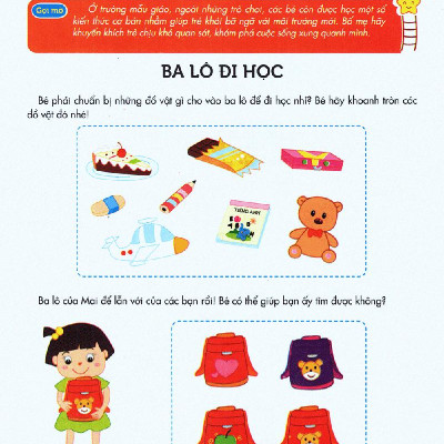 Bé Yêu Đi Mẫu Giáo -  Rèn Luyện IQ (A)