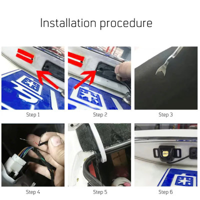 Đèn LED Hậu Lùi Ô Tô Mắt Đại Bàng 6500K DC 12V - Đèn Trang Trí Gầm Xe Máy Loại Tốt, Siêu Sáng