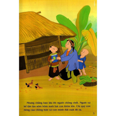 Sách - Người Mẹ Kế Và Hai Con Trai - Tranh Truyện Dân Gian Việt Nam - NXB Kim Đồng