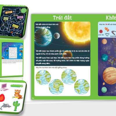 Combo Big Fun Activity Book - Sẵn Sàng Cho Bé Tới Trường 1 - A (5-7 Tuổi)