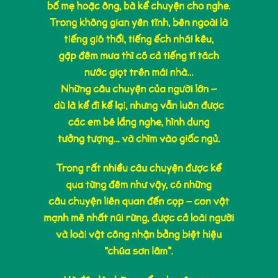 Văn Học Thiếu Nhi - Những Truyện Kỳ Thú Về Cọp Chưa Ai Kể