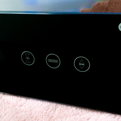 Công tắc thông minh, mặt kính cường lực, cảm ứng, điều khiển rèm cửa từ xa trên điện thoại di động, màu d·