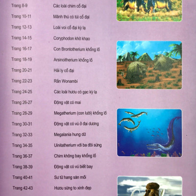 Thế Giới Động Vật Kì Thú - Động Vật Thời Cổ Đại