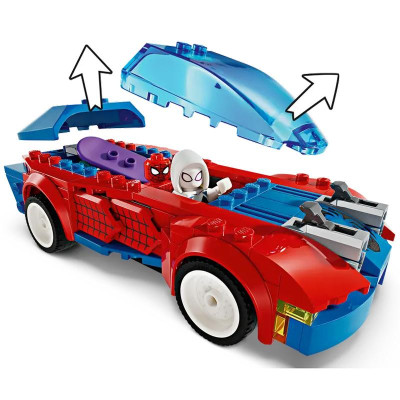 Đồ Chơi Lắp Ráp Mô Hình Siêu Xe Của Người Nhện - Spider-Man Race Car & Venom Green Goblin - Lego Superheroes 76279 (227 Mảnh Ghép)