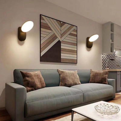 Đèn Tường Chiếu Biển Số Nhà - Rọi Tường DT-6452 - Thân Nhôm - Ánh Sáng Vàng - Led Siêu Sáng 12w