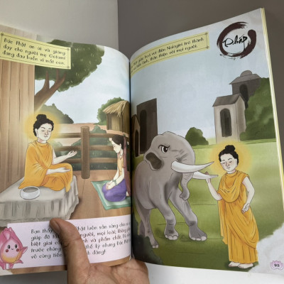 [In màu toàn bộ] ĐỨC PHẬT Ở ĐÂU - Việt Nam Tốt Đẹp - NXB Hồng Đức.