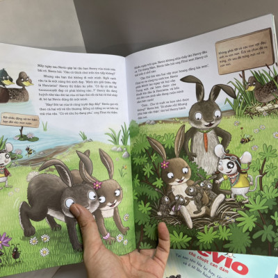 (Bìa mềm, in màu toàn bộ) BỘ 5 CUỐN SÁCH NEVIO – CHÚ CHUỘT CAN ĐẢM - Matthias von Bornstädt -  Hạnh Dung dịch - Thái Hà - NXB Lao Động