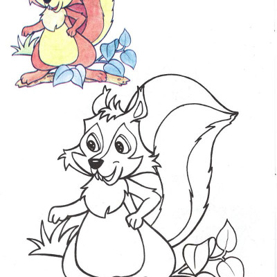 Bé Tập Tô Màu: Các Loại Thú (Tập 1)