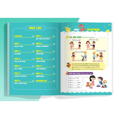 Sách - Tất Tần Tật Mẫu Câu Và Ngữ Pháp Tiếng Anh Lớp 2 - Megabook