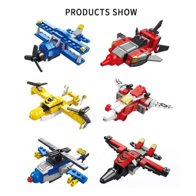 Đồ Chơi Lắp Ráp Robot Máy Bay Ares - Mech Ares - Toys&Joys 8798-6 (545 Mảnh Ghép)