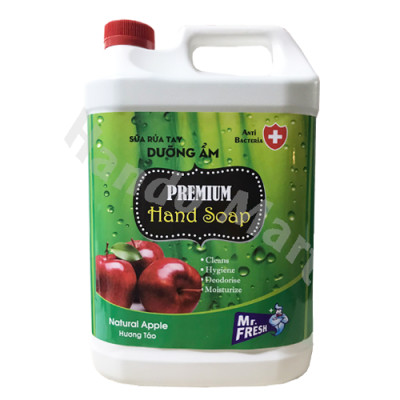 Combo 2 Can Nước rửa tay khử mùi Mr.Fresh 5L Hương Táo