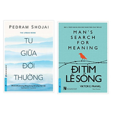 Sách - Combo Đi Tìm Lẽ Sống + Tu Giữa Đời Thường - First News