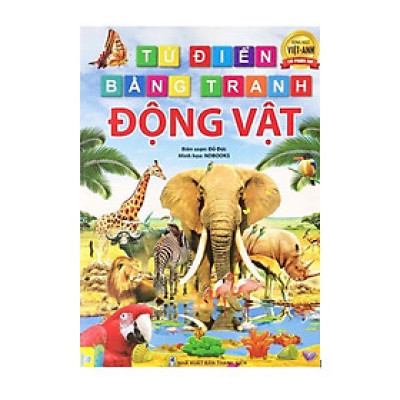 Sách - Từ điển bằng tranh Động Vật - Song ngữ Anh Việt- ndbooks