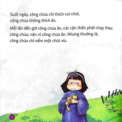 Em Rèn Thói Quen Tốt - Tiên Vui Vẻ Và Công Chúa Lười Ăn