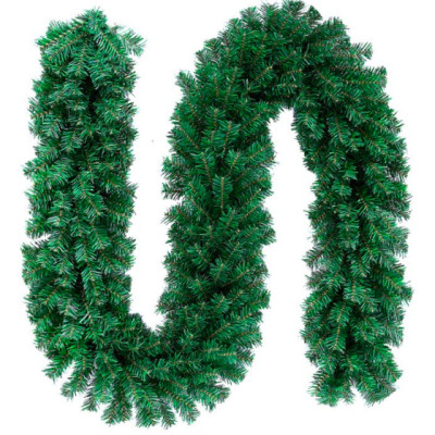 Dây thông Noel - dài 290cm - đầy đủ phụ kiện - Cây giả, hoa lụa trang trí nhà cửa