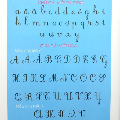 Vở Ô Ly Luyện Viết 1 - Chữ Cái - Chữ Ghép (Cánh Diều)