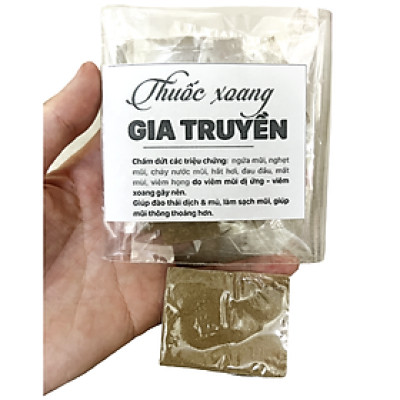 Viêm xoang, viêm mũi dị ứng hiệu quả rõ rệt chỉ sau 3 ngày sử dụng – Bịch 10 gói – Mã số 1896