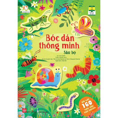 Sách - Bóc Dán Thông Minh - Đa Dạng Chủ Đề - Combo 12 Tập - Đinh Tị Books
