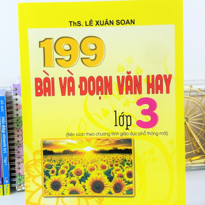 Sách - 199 Bài và Đoạn Văn Hay Lớp 3 - Biên soạn theo CT GDPT mới - ndbooks
