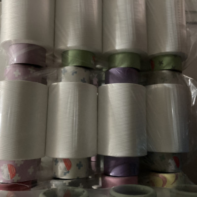 Chỉ Tơ vắt sổ 150A0 (lốc 6 ống/550g) chất liệu polyester cao cấp