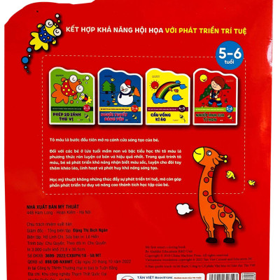 Sách Tô Màu Thông Minh Đầu Tiên Của Bé - Nhiếp Ảnh Gia Tí Hon (5 - 6 Tuổi)