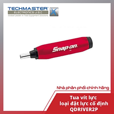 Tua vít lực loại đặt lực cố định Snap-On QDRIVER2P - Dải lực 10 in.oz - 100 in.oz ( Hàng chính hãng, Bảo hành 12 tháng )