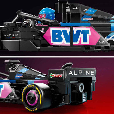 LEGO SPEED CHAMPIONS 77248 Đồ Chơi Lắp Ráp Xe Đua Bwt Alpine F1 Team A524 (258 chi tiết)