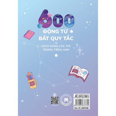 600 động từ bất quy tắc và cách dùng các thì trong tiếng Anh