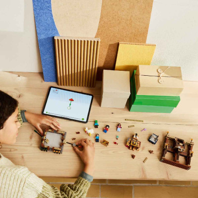 LEGO MINECRAFT 21272 Đồ Chơi Lắp Ráp Võ Đài Chiến Đấu Woodland Mansion (491 chi tiết)