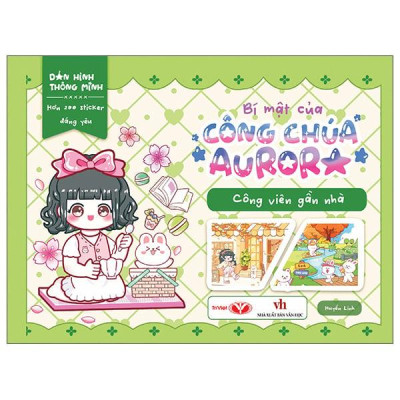 Sách - Dán Hình Thông Minh - Bí Mật Của Công Chúa Aurora - Công Viên Gần Nhà