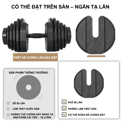 Tạ Đơn Điều Chỉnh Lysin Pumpking 24kg – Tạ Gym Đổi Trọng Lượng Nhanh Một Tay