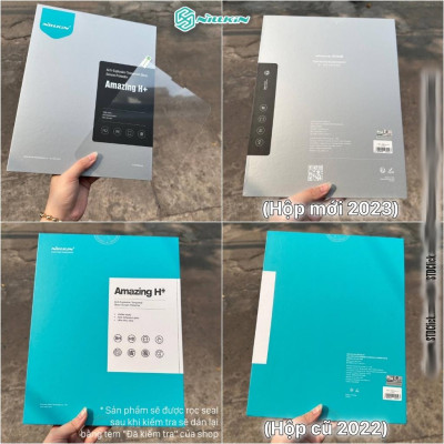 Miếng dán màn hình kính cường lực cho iPad Gen 11 A16 2025 , Air11inch M3 , Air 13inch M3 hiệu Nillkin Amazing H+ (mỏng 0.2 mm, vát cạnh 2.5D, chống trầy, chống va đập) - Hàng Chính Hãng