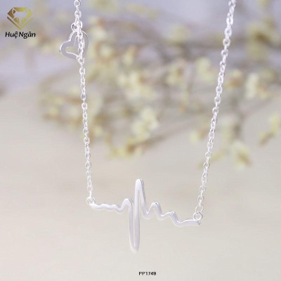 Dây chuyền bạc 925 Huệ Ngân - Nhịp tim PP1749