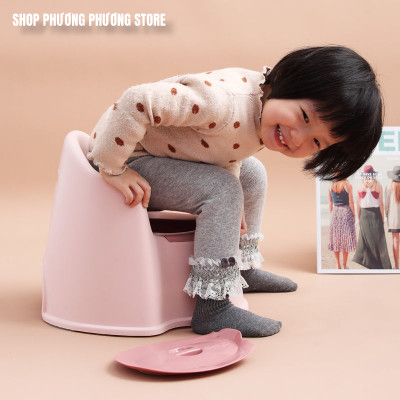 Ghế Bô Cho Bé Đi Vệ Sinh Có Tựa Lưng,Chân Đế Chống Trượt,Có Ngăn Chứa Dễ Tháo Lắp Cọ Rửa ( Chống Gù Lưng / Tốt Cho Sức Khỏe ) MSP5640VN