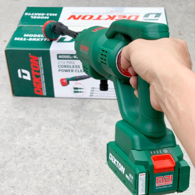 MÁY XỊT RỬA XE DÙNG PIN 21V 180W DEKTON M21-SRX775 - HÀNG CHÍNH HÃNG