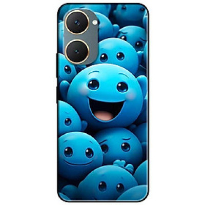 Ốp lưng cho Vivo Y03 - Y03T - Y18 - Y18S - Y18T - Y27 5G - Y28 4G - Y36 - Mặt Xanh - Hàng Chính Hãng