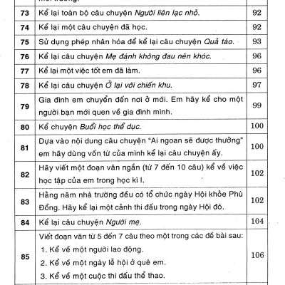 135 Bài Và Đoạn Văn Hay Lớp 3 - Tái Bản